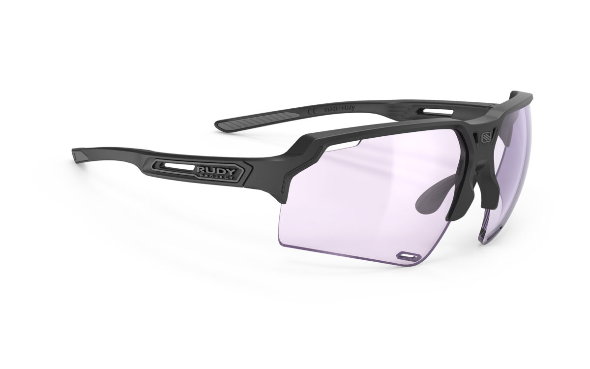 RUDYproject DELTABEAT (ルディプロジェクト デルタビート) ブラックマットフレーム インパクトX2調光 レーザーパープルレンズ(SP747506)