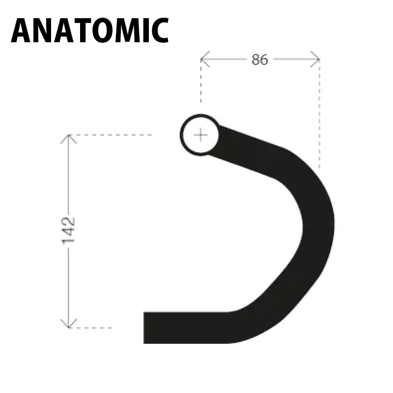DEDA ZERO100 ANATOMIC（デダ ゼロ 100 アナトミック）ハンドル