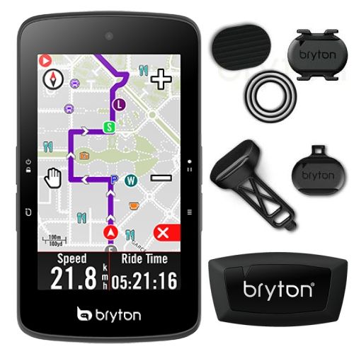 Bryton Rider S800T (ブライトン ライダー S800) サイクルコンピュータ スピード・ケイデンス・心拍センサー付