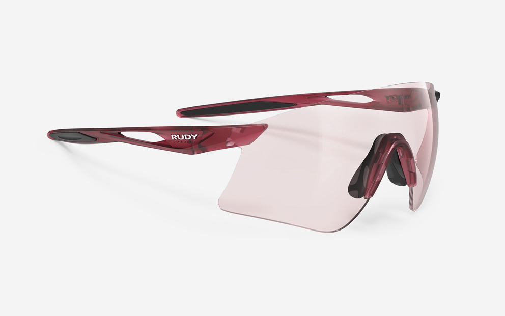 RUDYproject Astral Sphere (ルディプロジェクト アストラルスフィア) フローズン チェリーマットフレーム　インパクトX2 調光レッドレンズ(SP977452)