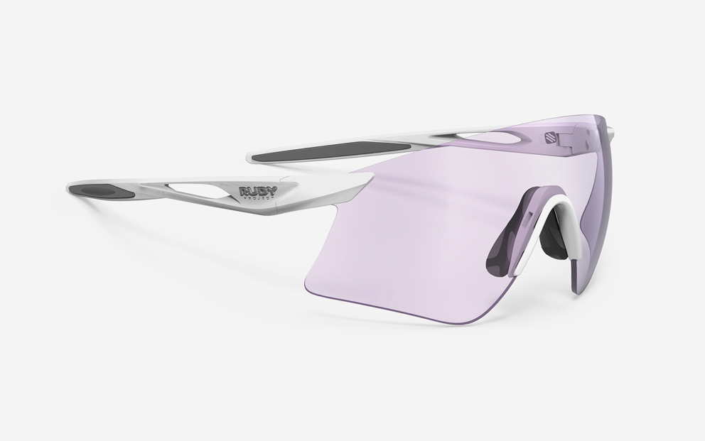 RUDYproject Astral Sphere (ルディプロジェクト アストラルスフィア) ホワイトグロスフレーム　インパクトX2 調光レーザーパープルレンズ(SP977569)