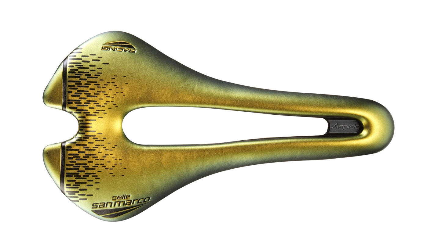 selle SAN MARCO Aspide Short Racing Iridescent Gold (セラサンマルコ アスピデショート レーシング イリディセントゴールド)